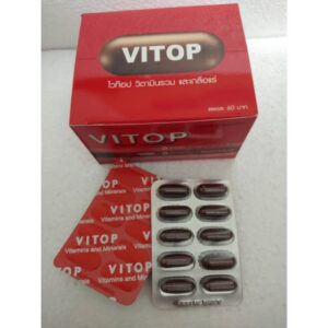 Vitop vitamin & mineral 10 kapsul