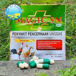 MAGIC SN HIJAU OBAT PENCERNAAN  UNGGAS AYAM
