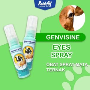 GENVISINE SPRAY OBAT SEMPROT MATA TERNAK SAPI KAMBING DOMBA
