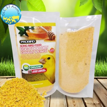 PAKAN BURUNG KENARI FINCH EGG FOOD DRY 200GR PROBIRD