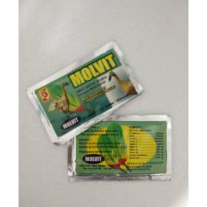 Molvit mempercepat masa rontok bulu bebek