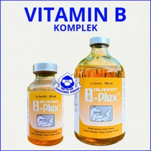 VITAMIN B KOMPLEKS  20 ML dan 100 ML INJEKSI HEWAN