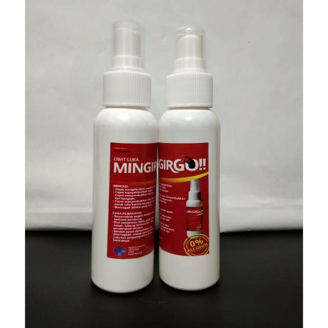 Obat luka ayam tarung/adu MINGIRGO bebas alkohol