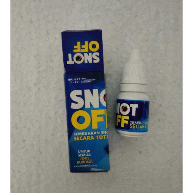 Snot Off Orbird ampuh cepat aman obat snot semua jenis burung