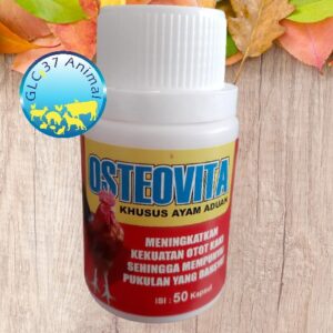 OSTEOVITA 50 KAPSUL BY EKA FARMA UNTUK AYAM ADUAN